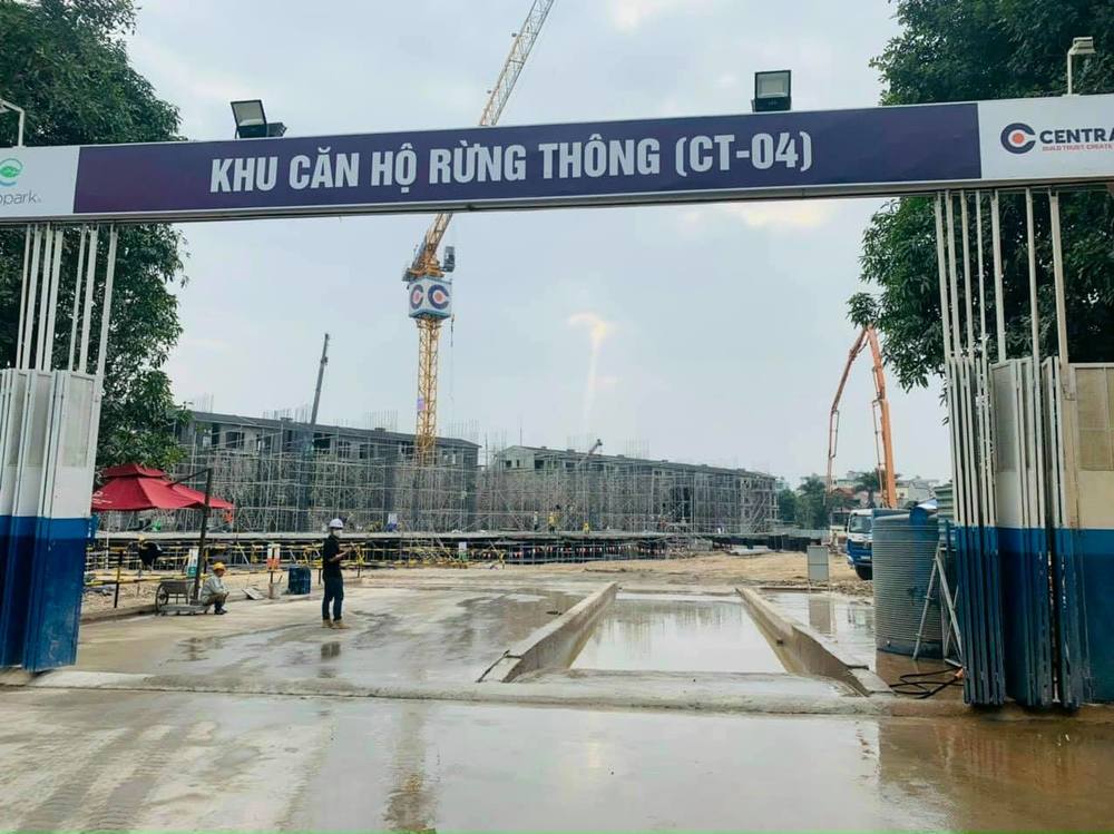 tiến độ của dự án Solforest Ecopark T2/2021