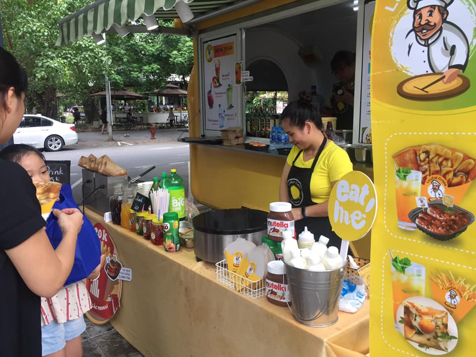 Ẩm thực ở Chợ quốc tế Ecopark