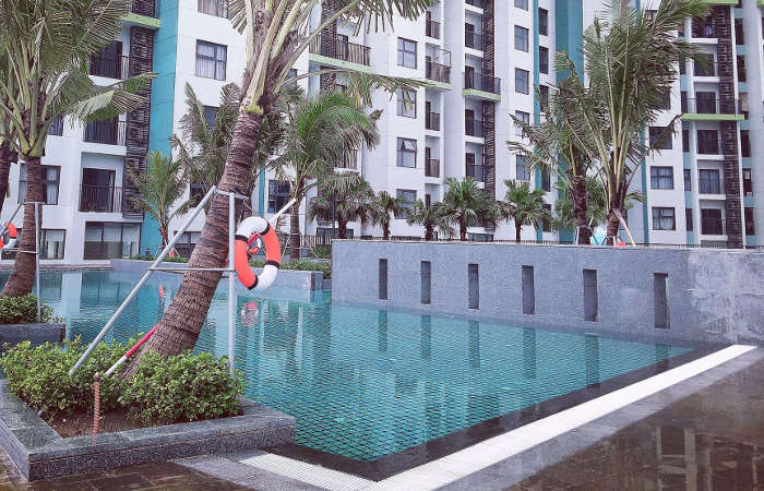 Tiện ích Aquabay Ecopark - Bể bơi
