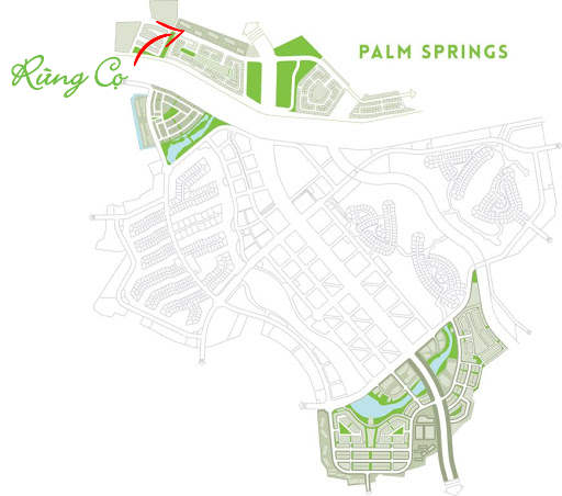 Vị trí chung cư Rừng Cọ Ecopark