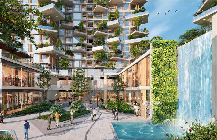 Tiện ích Sol Forest Ecopark - Quảng trường resort