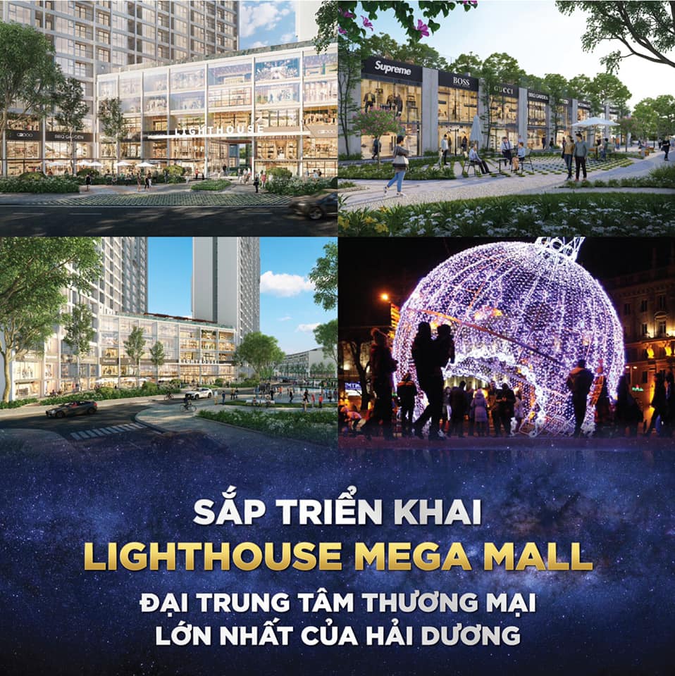 Trung tâm thương mại Lighthouse Megamall - Ecorivers Hải Dương