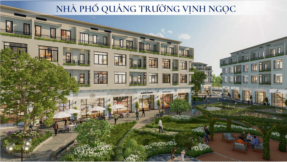 Nhà phố quảng trường Vịnh Ngọc