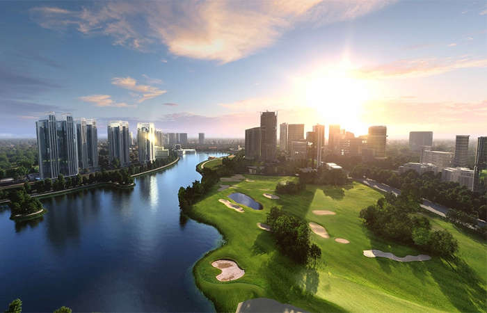 Tiện ích Grand Park Premium Ecopark - Sân golf