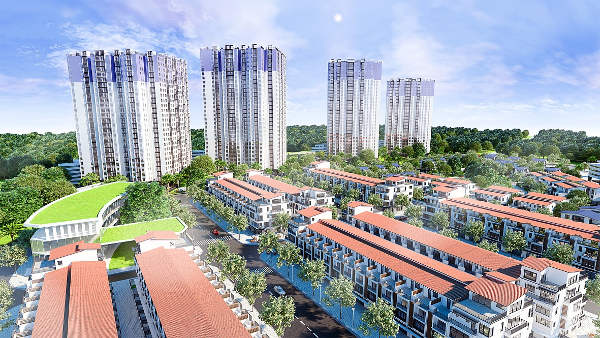 Nhà phố Thủy Nguyên Ecopark