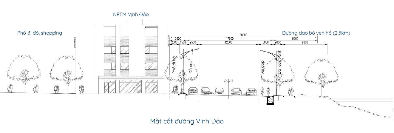 Vị trí nhà phố vịnh đảo Ecopark