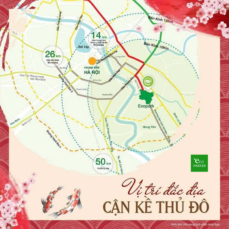 Vị trí Swan Park Onsen Ecopark