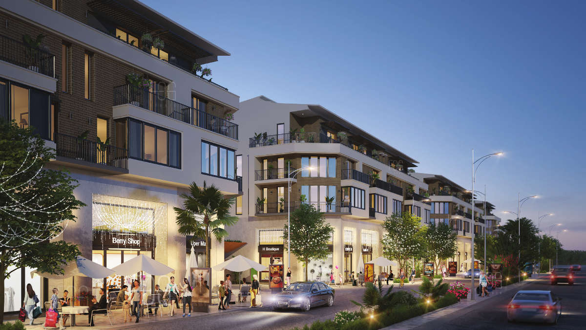 Nhà phố shophouse Thủy Trúc Ecopark