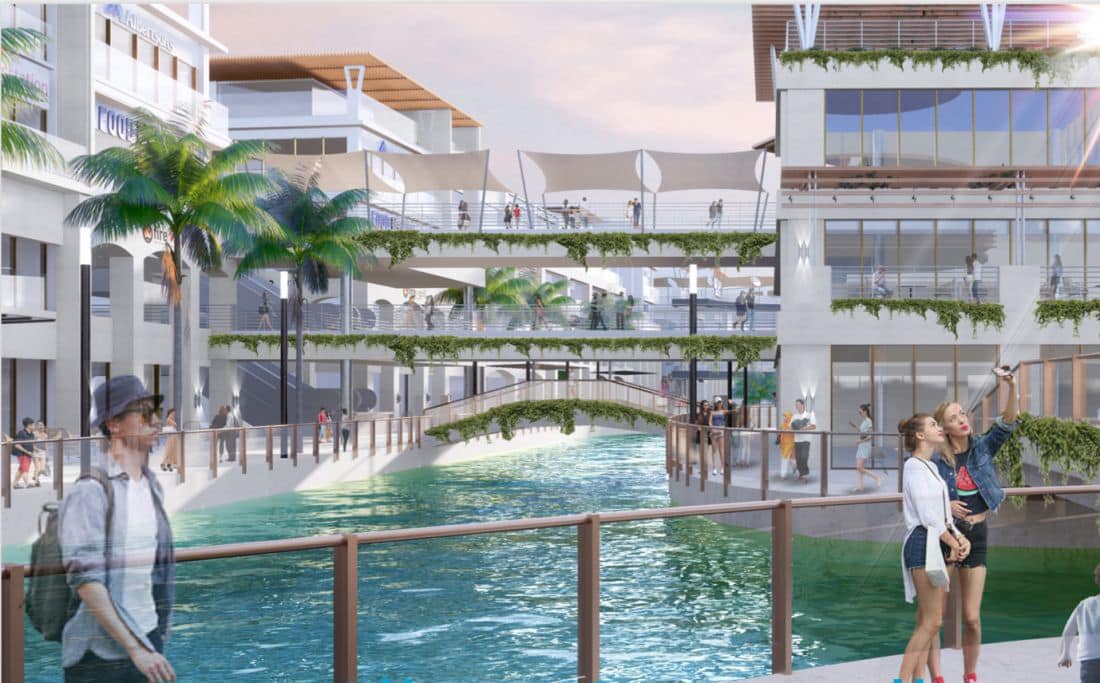 Trung tâm thương mại Vịnh Đảo Ecopark - Tiểu Venice giữa lòng Ecopark