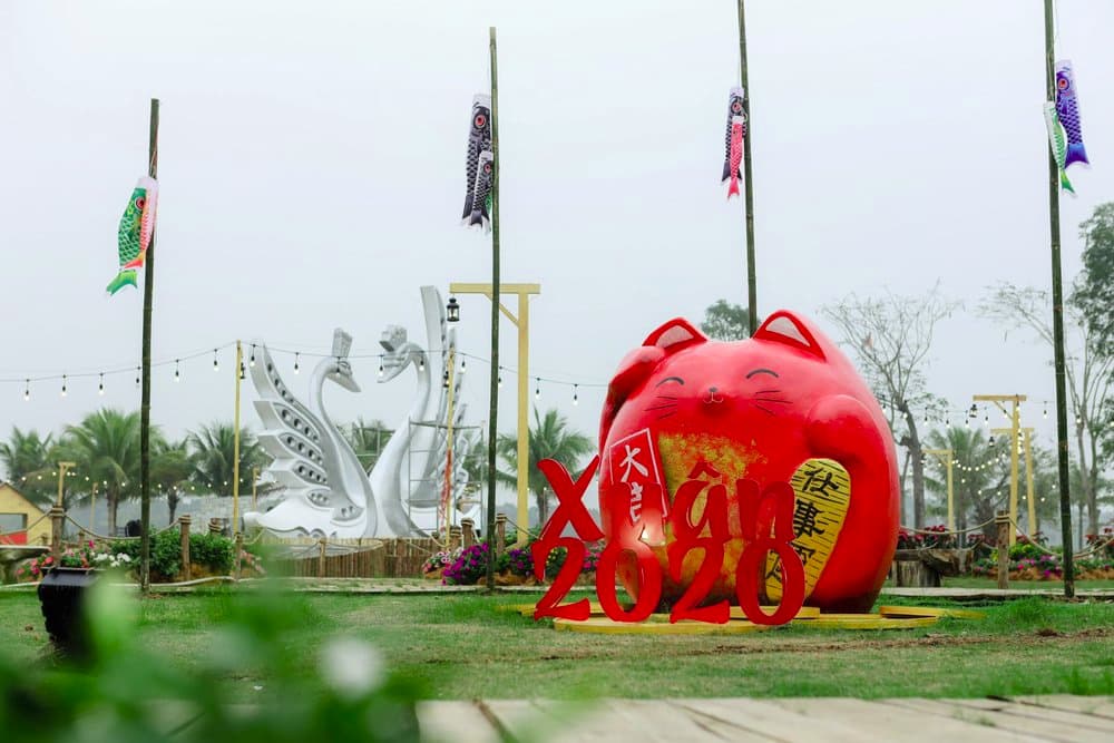 Lễ hội Tết 2020 Canh Tý ở Ecopark: Bản giao hưởng mùa xuân